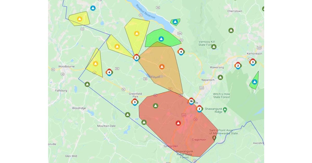 Central Hudson Crews Respond To Power Outages