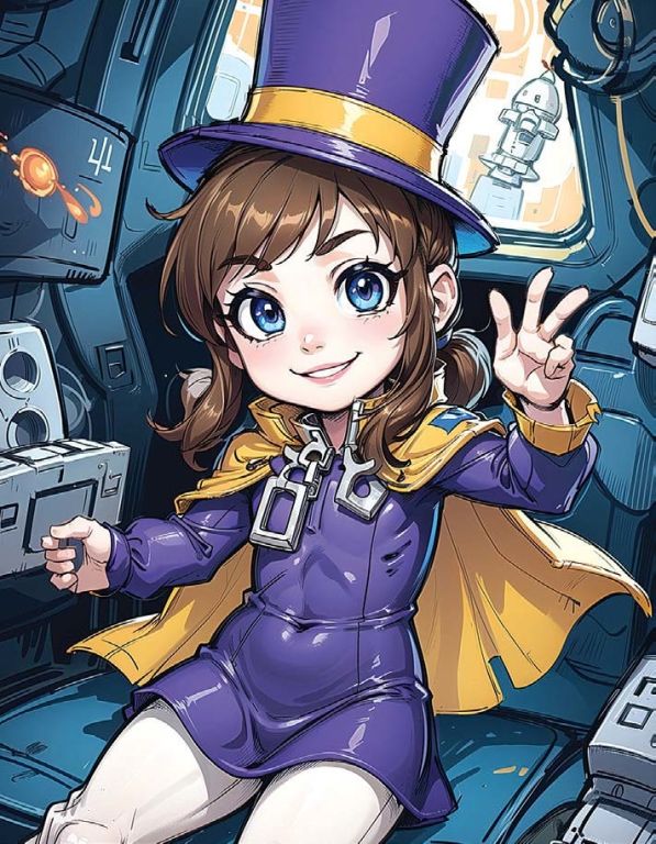 A Hat Woman, A Hat in Time